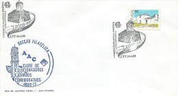 TIMBRES - STAMPS- MARCOPHILIE - PORTUGAL - 1er. EXPOSITION PHILATÉLIQUE THÈME LUSO-ESPAGNOL  - CACHET 24-04-1993 - LAGOS - Postal Logo & Postmarks