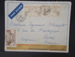 FRANCE-GUADELOUPE - Enveloppe  Par Avion De Pointe à Pitre Pour Laval En 1947 Jolie Enveloppe   à Voir LOT P5108 - Brieven En Documenten