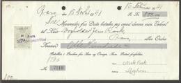 1941. Bill Of Exchange For 800 Kr. With 50 øre Green And Black STEMPELMARKE. Aars 24. N... (Michel: ) - JF170536 - Steuermarken