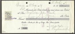 1941. Bill Of Exchange For 800 Kr. With 50 øre Green And Black STEMPELMARKE. Aars 20/8 ... (Michel: ) - JF170537 - Fiscali
