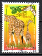 FRANCE. N°3333 De 2000 Oblitéré. Girafe. - Giraffes