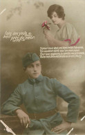 Militaria - Patriotiques - Couples - Femmes - Femme - Photo Montage - Loin Des Yeux Près Du Coeur - état - Heimat