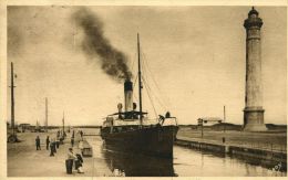 N°6752A -cpa Ouistreham -arrivée Du Bateau Du Havre- - Ouistreham