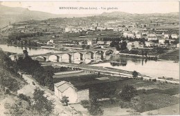 12948. Postal RETOURNAC (haute Loire) 1906. Vue General - Retournac
