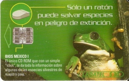 TARJETA DE MEXICO DE UNA RANA (FROG) - Mexico