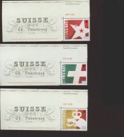 Schweiz ** 2392-2394 Geneve Eckrand Ungefaltet - Unused Stamps