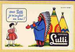 BUVARD & Blotting Paper  : LUTTI  Toffées  Indien - Cake & Candy