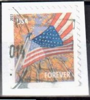 United States 2013 Flag For All Seasons - Sc # 4780 - Mi 4971 I BE - Perf 11 ¼ X 10 ¾ - Used - Used Stamps