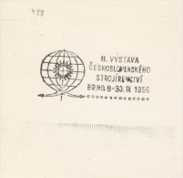 J1443 - Czechoslovakia (1945-79) Control Imprint Stamp Machine (R!): II. Exhibition Of Czechoslovak Engineering (CZ) - Proeven & Herdrukken