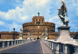 Roma - Ponte E Castel Sant'angelo - 308 - Formato Grande Viaggiata - Castel Sant'Angelo