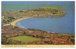 Scarborough Castle And South Bay, 1976 Postcard - Scarborough