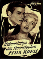 Illustrierte Film-Bühne  -  "Bekenntnisse Des Hochstaplers"  -  Mit Horst Buchholz -  Filmprogramm Nr. 3702 Von Ca. 1957 - Zeitschriften