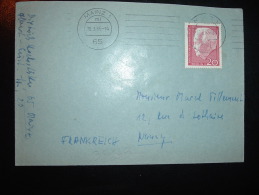 LETTRE POUR FRANCE TP 20 OBL.MEC. 26 3 65 MAINZ 1 - Briefe U. Dokumente