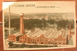 Bonnieres Sur Seine  -  L´Usine SINGER - Bonnieres Sur Seine