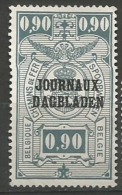 JO 25A  (*)  32 - Zeitungsmarken [JO]