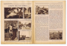 SOUTH AFRICA - CAPE TOWN - ILLUSTRATED MAGAZINE 1930s - 16 PAGES - RARE - Revistas & Catálogos