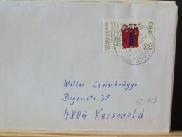 52/729  LETTRE   EIRE  1990 - Storia Postale