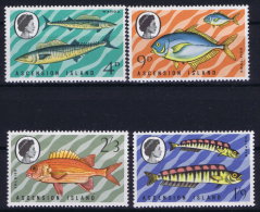 GB Ascension Island: 1970 SG Nr 126 - 129  , Mi Nr 130 - 133 MNH/** Fish - Ascensión