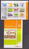 Nederland 2008 Groen / Green 10v (self Adhesive) ** Mnh (F3319) @ Face - Nuevos