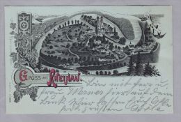 AK ZH Rheinau 1901-01-14 Litho P.V.K.Z. (Künzli) #2059 - Rheinau