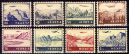 Svizzera-279 -1941 - Unificato: N. A27/A34 (+) MLH - Privi Di Difetti Occulti. - Unused Stamps