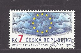 Tschechische Republik Czech Republic 1999 Gest. Mi 213 Sc 3087 Council Of Europe 1949-1999. 50th Anniversary. - Gebruikt