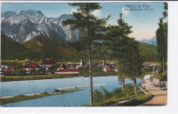 1340l: AK Hall Mit Bettelwurf, Gelaufen, Ca. 1924 - Hall In Tirol