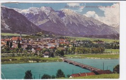 1340n: AK Hall Mit Bettelwurfspitzen, Gelaufen, Ca. 1922 - Hall In Tirol