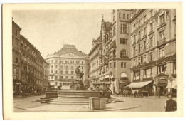 Wien Neuer Markt Mit Donnerbrunnen Postcard Unused Bb - Vienna Center