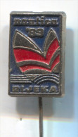 Rowing, Kayak, Canoe - NAUTICA 89, Rijeka Croatia,  Vintage Pin Badge - Canottaggio