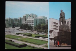 Belarus. Minsk. Lenin Monument  - Old PC 1986 STATIONERY POSTCARD - Weißrussland