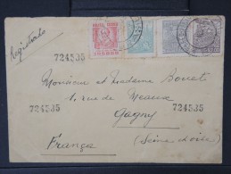 BRESIL- Enveloppe En Recommandée De Sau Paulo Pour La France En 1948 à Voir  P5208 - Storia Postale