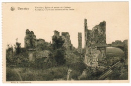 Warneton, Cimetière Eglise Et Entrée Du Château (pk20087) - Comines-Warneton - Komen-Waasten