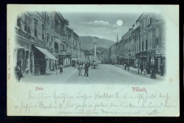 Villach Platz / Stengel 5544 / Year 1898 / Old Postcard Circulated - Villach
