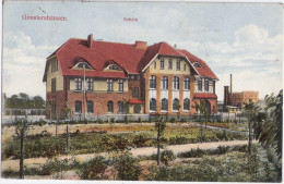 GOSSLERSHAUSEN Schule Rechts Fabrik Jabłonowo Pomorskie Censur Feldpost 5.7.1917 Gelaufen - Westpreussen