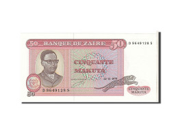 Billet, Zaïre, 50 Makuta, 1979, KM:17a, SPL - Zaire