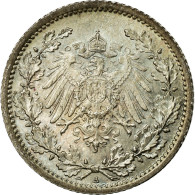 Monnaie, GERMANY - EMPIRE, 1/2 Mark, 1913, Berlin, SPL, Argent, KM:17 - 1/2 Mark