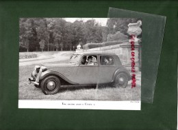 BELLE PHOTO CITROEN 1935 - TRACTION AVANT - - Automovilismo