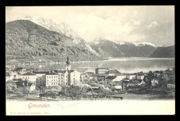 Gmunden / F.E. Brandt / Around Year 1904 / Old Postcard Not Circulated - Gmunden