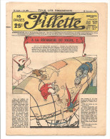 Fillette N°1383 Du 27 Septembre 1934 A La Recherche Du Soleil. 7. 26 ème Année - Fillette