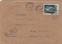 19609- A. SZOBOTKA- AN IDEA BORNS STATUE, STAMPS ON REGISTERED COVER, 1962, ROMANIA - Lettres & Documents