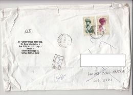 2063FM- QUEEN MARIA OF ROMANIA, STAMPS ON REGISTERED COVER, 2009, ROMANIA - Lettres & Documents