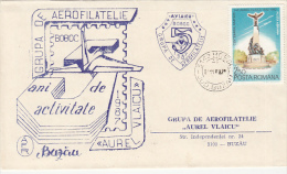 19678- AUREL VLAICU AVIATION PIONEER PHILATELIC EXHIBITION, SPECIAL COVER, 1987, ROMANIA - Brieven En Documenten