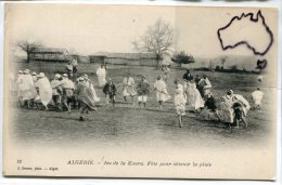 - 93 - Algérie - Jeu De La Koura, Fête Pour Obtenir La Pluie, Peu Courante, écrite, J. GEISER, Photo Alger, TBE, Scans. - Mannen