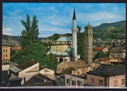 1970 SARAJEVO / Sahat-kula - Gazi Husrev-beg Mosque Begova Dzamija / Mosque Minaret - YUGOSLAVIA - BOSNIA - Islam