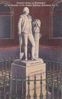 Houdon's Statue Of Washington In The Rotunda Of The Capitol Building Richmond Virginia - Richmond