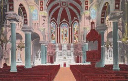 Interior Of Sacred Heart Church Tampa Florida 1942 - Tampa