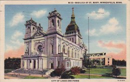 City Of Lakes And Parks Basilica Of Saint Mary Minneapolis Minnesota 1948 - Minneapolis