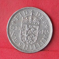 GREAT BRITAIN  1  SHILLING  1961   KM# 904  -    (Nº11737) - I. 1 Shilling