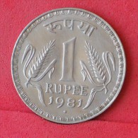 INDIA  1  RUPEE  1981   KM# 78,3  -    (Nº11745) - Indien